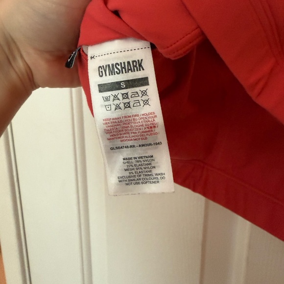 Gymshark Red Racerback Sports Bra - Picture 4 of 4
